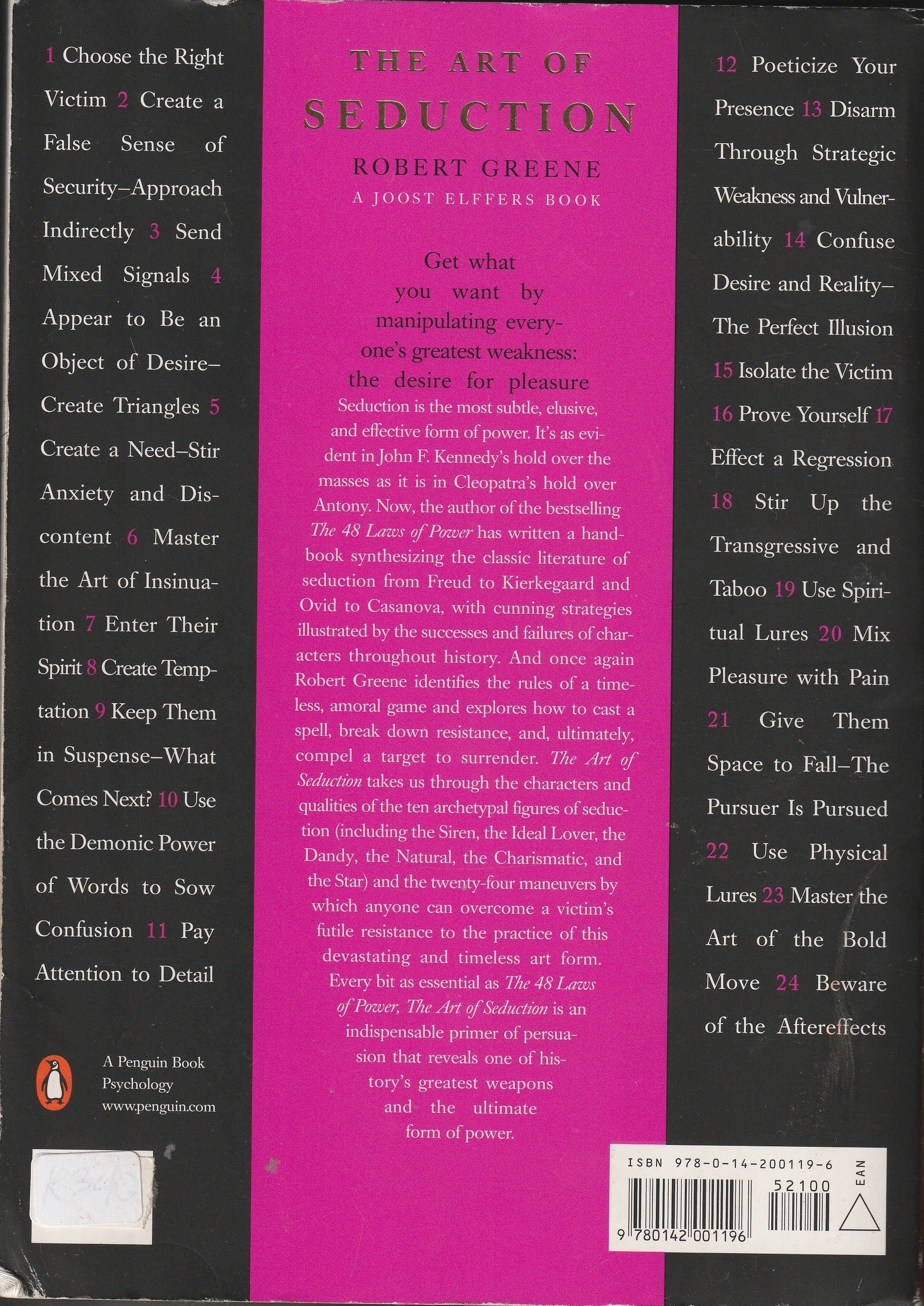 The Art of Seduction by Robert Greene