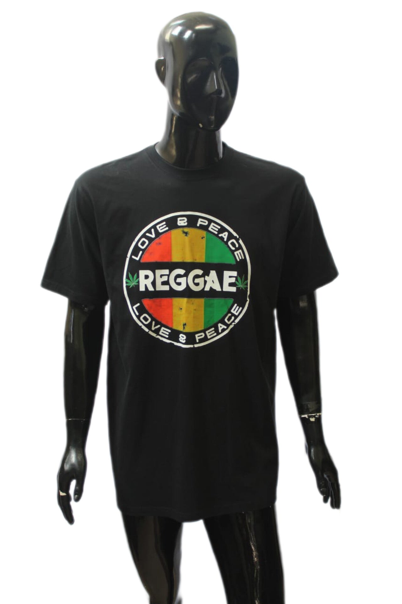 "Love & Peace Reggae" Graphic T-Shirt