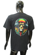 "Rasta DJ Lion" Graphic T-Shirt