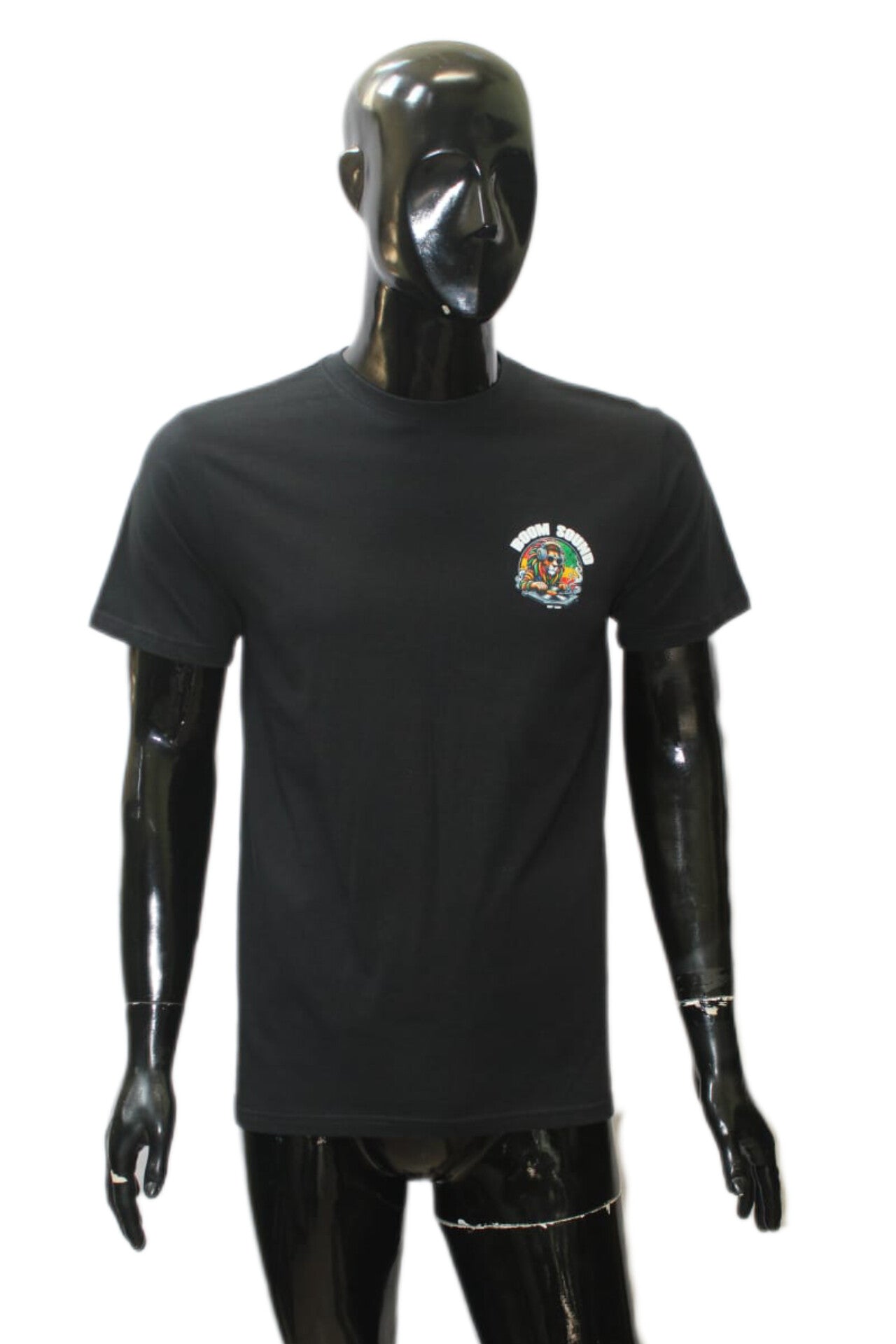 "Boom Sound Lion DJ" Graphic T-Shirt