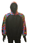 "Vibrant African Geometric Print" Pullover Hoodie