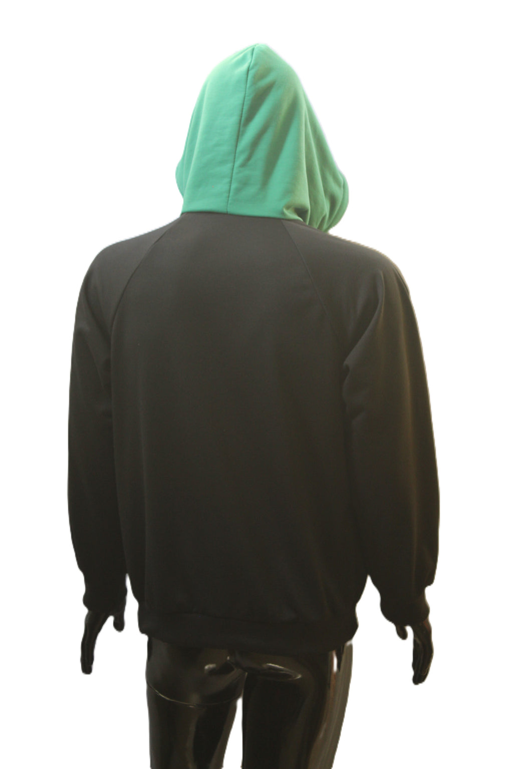 "Rasta Color Block Chest" Pullover Hoodie